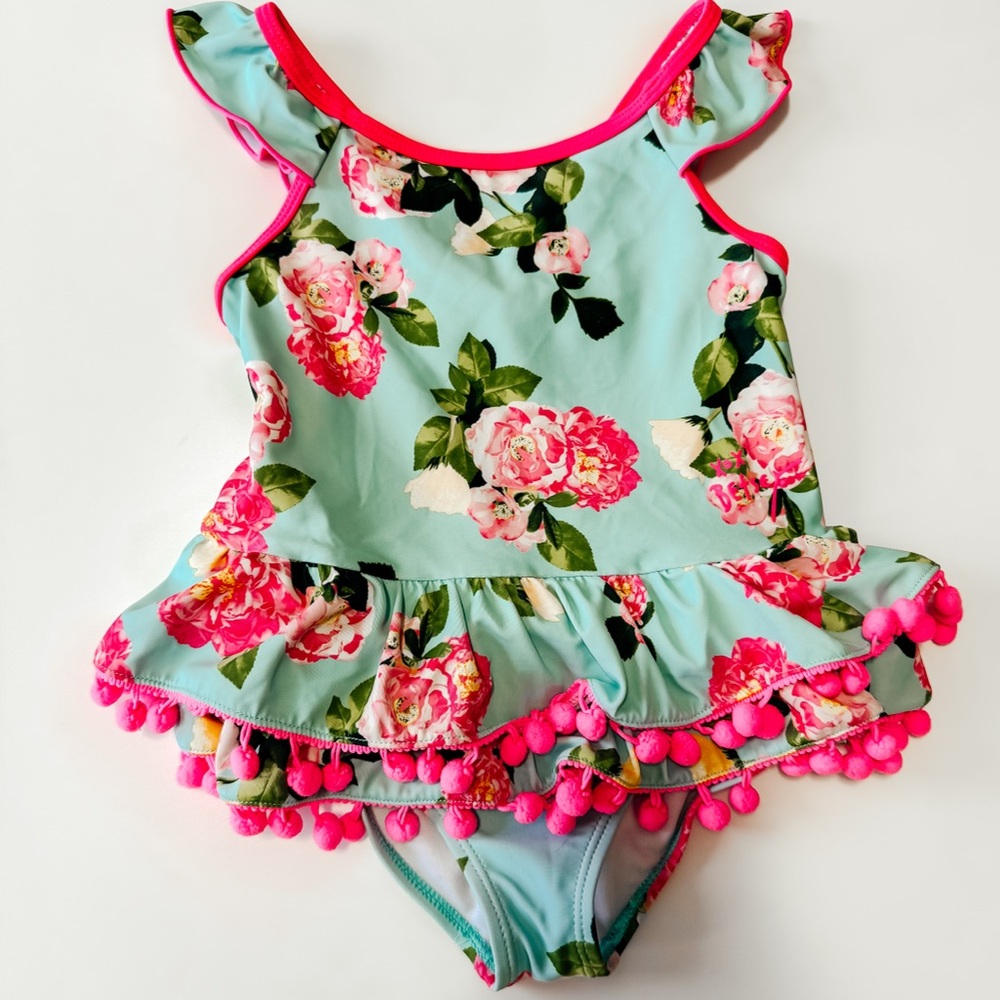 Betsey Johnson one piece swimsuit size 6